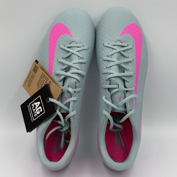 Nike Men\'s Zoom Mercurial Vapor 16 Academy AG Soccer Ocean Size 10 FQ8364-301